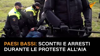 Paesi Bassi: scontri e arresti durante le proteste all'Aia