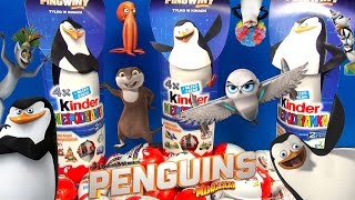 36 Penguins of Madagascar Movie Toys - Kinder Surprise Eggs - Nickelodeon! by TheSurpriseEggs