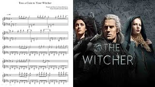 Toss a Coin to Your Witcher - piano solo music sheet
