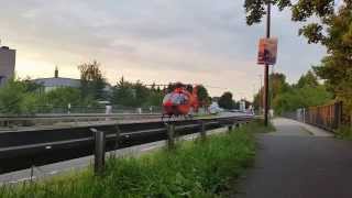 Rescue Helicopter Starts from a Bridge!! (HD)