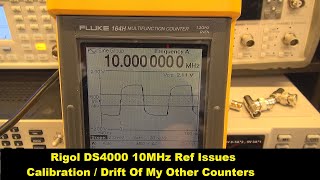 Rigol DS4000 10 MHz Input Ref Issues