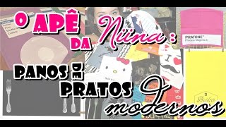 Comprinhas para o lar #3: Panos de Prato | O Apê da Niina