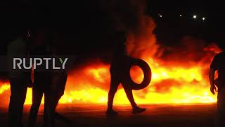 State of Palestine: Teargas launched at rally against Israeli prison administration in Nablus