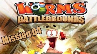 Worms Battlegrounds Story Mission 04 Walkthrough: Time Two Split