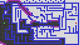 Работа алгоритма A*