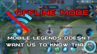 Mobile Legends Offline Mode! They never told us!!!! (MUST WATCH)