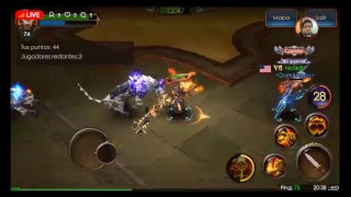 Jugando Legacy of Discord ganando "a muerte"