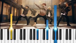 BTS - Mic Drop - Piano Tutorial - 방탄소년단 - Bangtan Boys Piano Cover