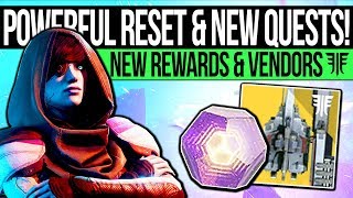 Destiny 2 Forsaken | WEEKLY RESET & NEW QUESTS! 600 Power Gear, Exotic Loot & Eververse (11th Sept)