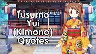 Magia Record Quotes: Tsuruno Yui (Kimono)