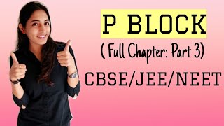 P BLOCK Elements class 12 (group 16) part 3