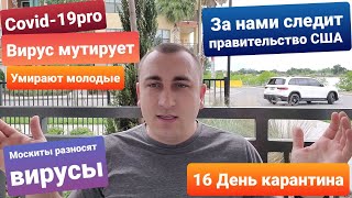 Коронавирус мутирует Как за нами следят Американские власти Границы закрыты Заразные комары москиты