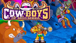 1992 Wild West C.O.W.-Boys of Moo Mesa (Arcade) Game Playthrough Video Game