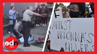Shocking Footage of Fatal Shooting at Louisville Breonna Taylor Protest
