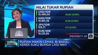 Inflasi Tinggi & Rupiah Lemas, Bunga Acuan BI Naik Berapa?