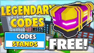 NEW *FREE STANDS UPDATE* CODES in ANIME FIGHTING SIMULATOR! (ROBLOX)