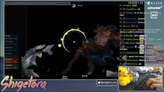 Cookiezi | KikuoHana - Nobore! Susume! [Expert] +HDDT 97.30% 1256/1833x 1miss | Liveplay w/Chat!