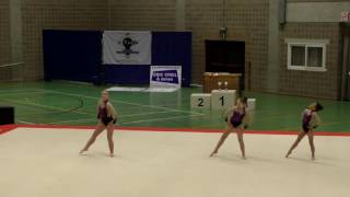 ATAC 2016   112   009 Groepen Niveau I1   Combined   BEL   Artgym Kapellen BEL, Rihanna Dejaegher, S