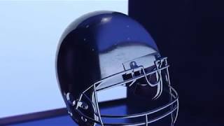Glass Football Helmet Render