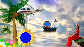 ?
New wedding Helicopter photo frame green screen VFX project #45