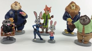 Disney Zootopia Mini Figure Toy Review: Meet the New Animal Characters