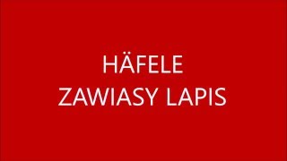 Okucia-Shop Zawiasy Lapis