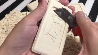 ASMR Soap/ cutting dry soap/резка сухого мыла