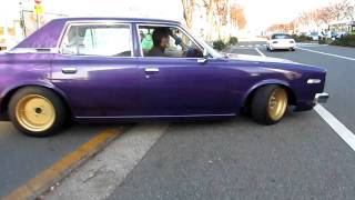旧車　13Ｂ　街道レーサー　シャコタン　高速有鉛２０１０．１２．５