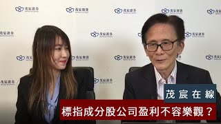 直播重温：標指成分股公司盈利前景不容樂觀？
