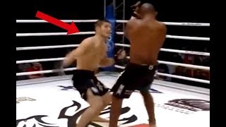 Khabib Nurmagomedov's Weird Power Punch In MMA