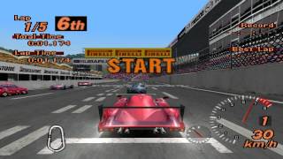 Gran Turismo 2 - Super Speedway - Toyota GT One Road Car Version - ePSXe 1.8.0