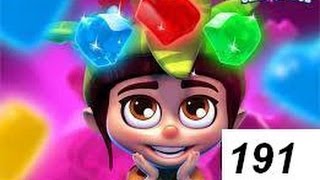 Как пройти 191 уровень игры Планета самоцветов?