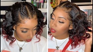 EASY Lace Wig Install w/ Style!!? (BestHairBuy)