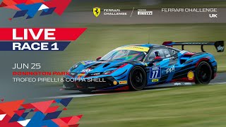 Ferrari Challenge UK - Donington Park, Race 1