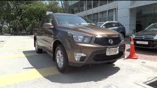 2012 Ssangyong Actyon Sports Start-Up and Full Vehicle Tour