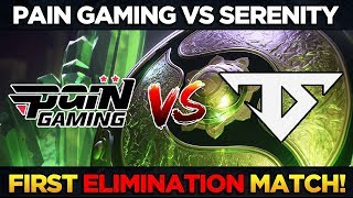 PAIN vs SERENITY - FIRST ELIMINATION MATCH! The International 2018 - Dota 2 #TI8