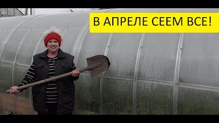 Что уже можно посеять во второй половине апреля? 