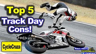 Top 5 Cons for Motorcycle Track Days | MotoVlog