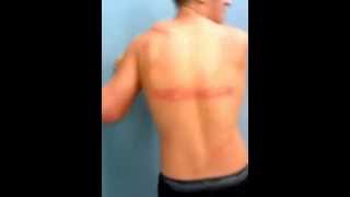 Ben getting whipped in P.E.