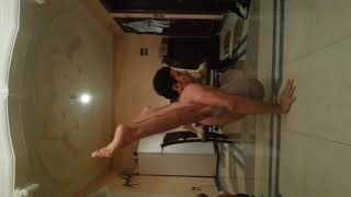 extreme frontbend contortion training