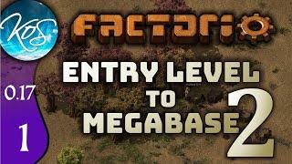Factorio 0.17 Ep 1: SHINY NEW VERSION - Entry Level to Megabase 2 - Tutorial Let's Play, Gameplay