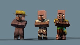 Minecraft Rig Tutorial: Changing 1.14 Villager and Character Skins With Boxscape's Rig Pack