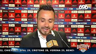 Roberto De Zerbi post Milan - Benevento