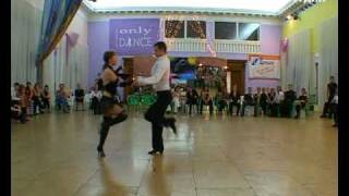 1 место Strictly - Коньков Андрей и Ганеева Эльвира (Хастл, Осенний Марафон 2009)