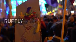 Spain: Thousands rally in Madrid against repeal of LGTBQ law proposed by VOX