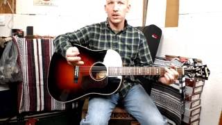 Blueridge BG-60 Acoustic Guitar Demo