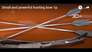 Small and powerful hunting bow 1p
