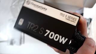 ASMR - Thermaltake PSU 700W 80+ (Silent Unboxing)