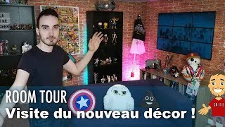La VISITE de mon NOUVEAU DÉCOR GEEK !