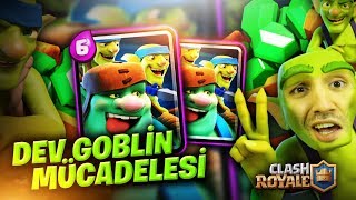 DEV GOBLİN ÇEKİLİŞLİ MÜCADELESİ ( 14.000 Taşlık Turnuva Duyurusu ) Clash Royale